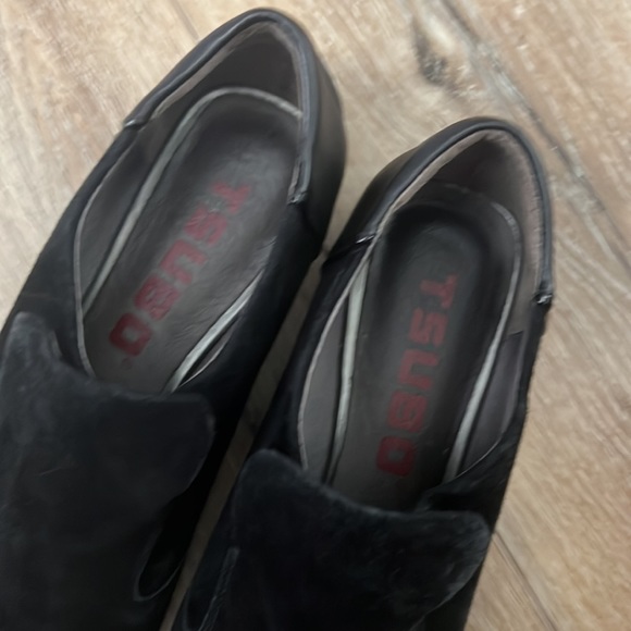 TSUBO, Ravyn slip on cap toe, black leather shoes - Picture 5 of 7